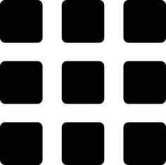 Nine Squares Sticker Outline Svg File, Free Vectors File